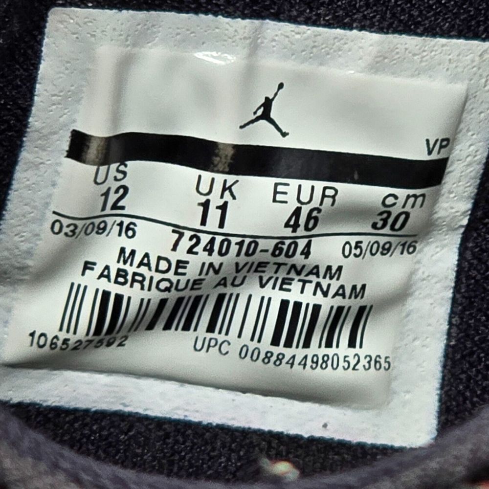 Men's Size 12 - Nike Air Jordan Eclipse Sneaker Shoes University Red‎ 724010-604 - Picture 10 of 10